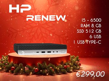 Mini pc da tavolo hp