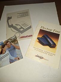 Telefonia manuali vintage:Italcable,Insip,Nokia