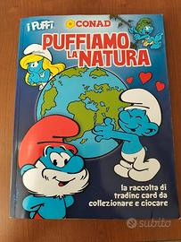 Album figurine i puffi "Puffiamo la natura"