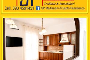4 vani arredato con Cortile