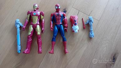 Spiderman, Ironman e Mr. incredible