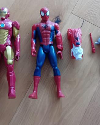 Spiderman, Ironman e Mr. incredible