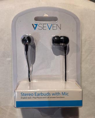 Auricolari stereo V Seven con microfono