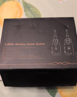 sistema wireless per chitarra Ammoon da 2,4 GHz. 