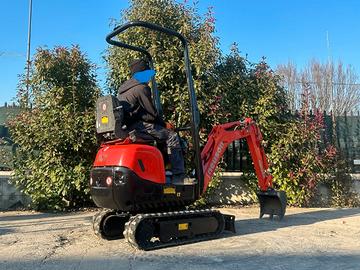 E213 Mini escavatore Neuson 10 q carro allargabile
