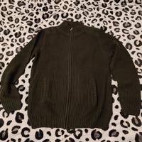 maglione con cerniera come nuovo 