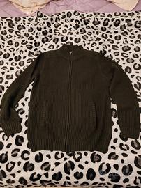 maglione con cerniera come nuovo 
