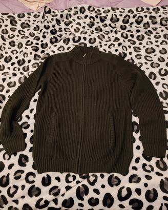 maglione con cerniera come nuovo 
