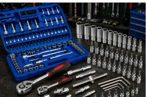 set utensili 108 pezzi 