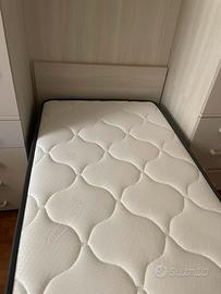 Letti singoli con materasso mai usati