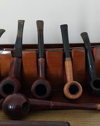 Portapipe con 8 pipe