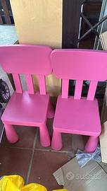Sedioline mammut ikea rosa fucsia