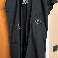 Kimono/Vestaglia cotone nero