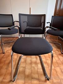 Set 4 poltrone ufficio