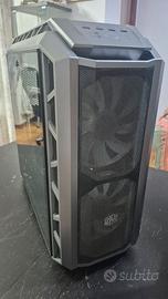 Case Cooler Master H500P Mesh ARGB + 4 MF200R