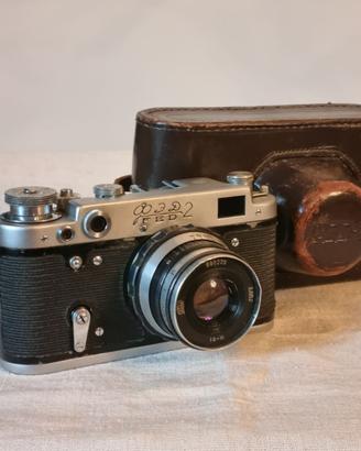 Fotocamera Sovietica FED 2  & Obiettivo FED 2.8/52