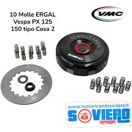 Gruppo Frizione Vmc 10 Molle ERGAL Vespa PX 125 1