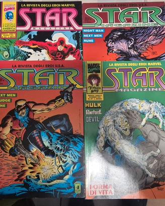 Lotto 8 Star Magazine Star Comics anni 90