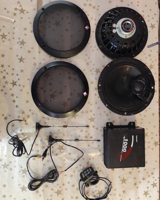 kit 2 altoparlanti Harley Davidson Boom Audio 