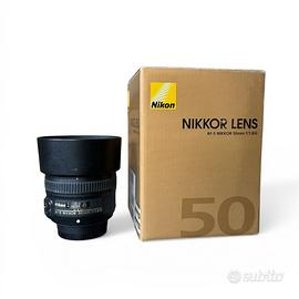 Obiettivo Fisso Nikon Nikkor 50mm f/1.8 AF-S