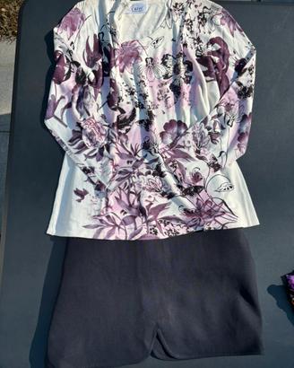 Completo gonna elegante con maglie