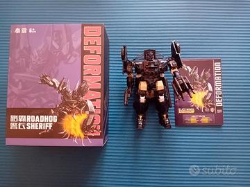 Transformer Roadhog decepticon deformation