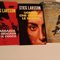 Lotto di 3 libri di Stieg Larsson