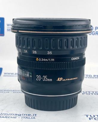 CANON EF 20-35 mm f3.5-4.5 + GARANZIA USATO