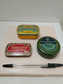 Scatoline VUOTE farmaceutica vintage