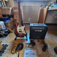 Chitarra Elettrica Cort G 285 con amplificatore