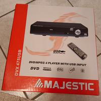 lettore dvd, USB majestic 