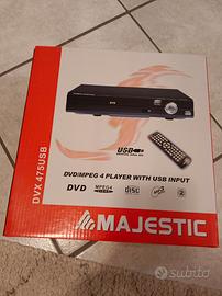 lettore dvd, USB majestic 