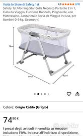 Culla neonato - fino 8 mesi