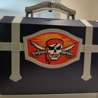 playmobil pirati , forziere a valigetta 