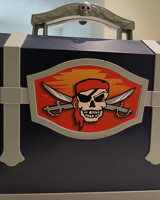 playmobil pirati , forziere a valigetta 