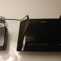 Router D-Link DSL-2640B wireless G 4 porte adsl 2+