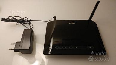 Router D-Link DSL-2640B wireless G 4 porte adsl 2+