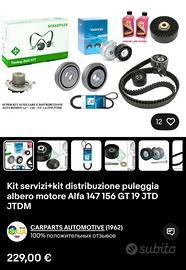 Kit cinghia distribuzione alfa romeo