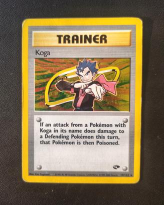 Koga 19/132 holo - Gym Challenge (ENG)