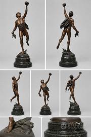 Scultura firmata E. Picault “Gloire aux Sports” 