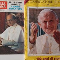 PAPA PAOLO GIOVANNI  II e il vaticano riviste
