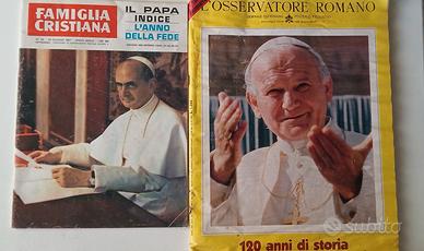PAPA PAOLO GIOVANNI  II e il vaticano riviste