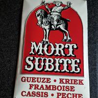 Cartello pubblicitario Mort Subite