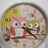 orologio da parete gufi