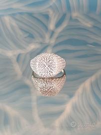 Anello Pavè in argento 925