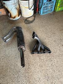 Abarth terminale marmitta replica fiat 600 epoca