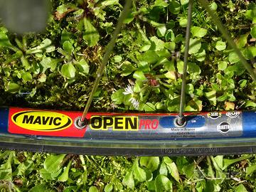 Cerchi MAVIC OPEN PRO vintage bici da corsa