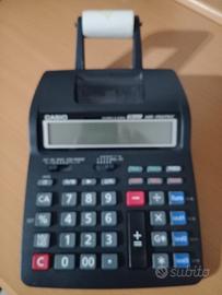 calcolatrice Casio con rollino carta