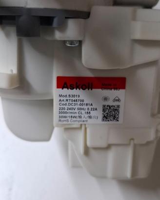 POMPA  SCARICO ACQUA LAVATRICE SAMSUNG