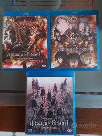 Bluray l' Attacco dei giganti 